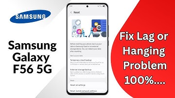 How To Fix Lag and Hanging Problem on Samsung Galaxy F56 5G (2025) – Ultimate Troubleshooting Guide!