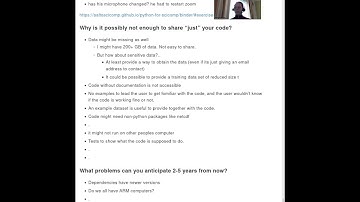 4.2 Binder - Python for Scientific Computing 2021