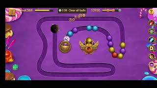 jungle Marble blast 569 level screenshot 3