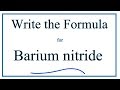 Barium Nitride Charge Balancing