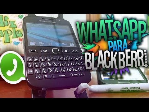 Video: ¿Qué BlackBerry es compatible con WhatsApp?