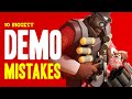 TF2 - The 10 Biggest Demoman Mistakes!