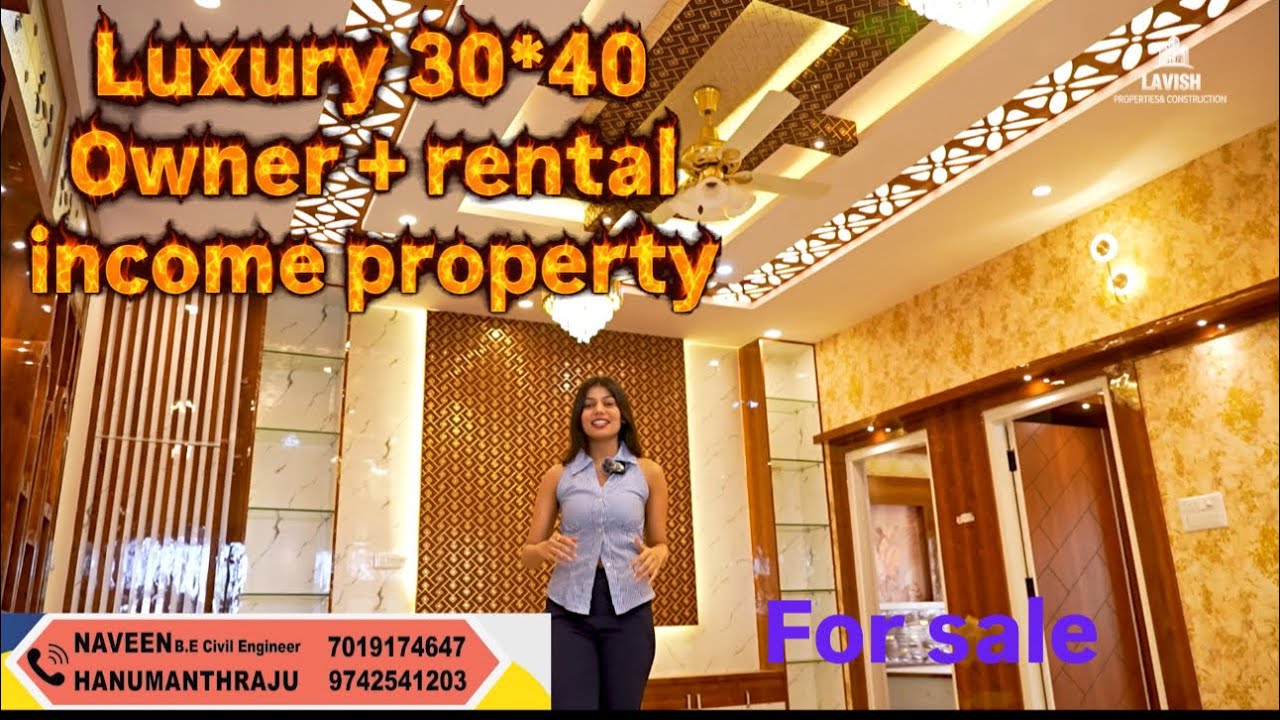 Rental Building for sale Bangalore | 30*40| Bengaluru luxury building | property for sale Bangalore 