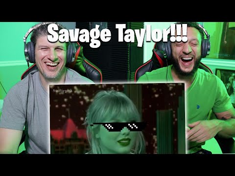 Taylor Swift SAVAGE and funny moments REACTION!!!