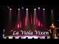 La Viola Vixen Performs Classic Burlesque Striptease Poison Shake