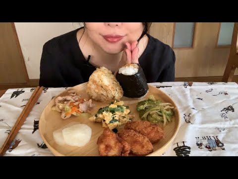 【咀嚼音 ASMR】ワンプレート朝食