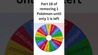 Removing 1 pokémon the wheel lands on until only 1 winner is left. Part 19
