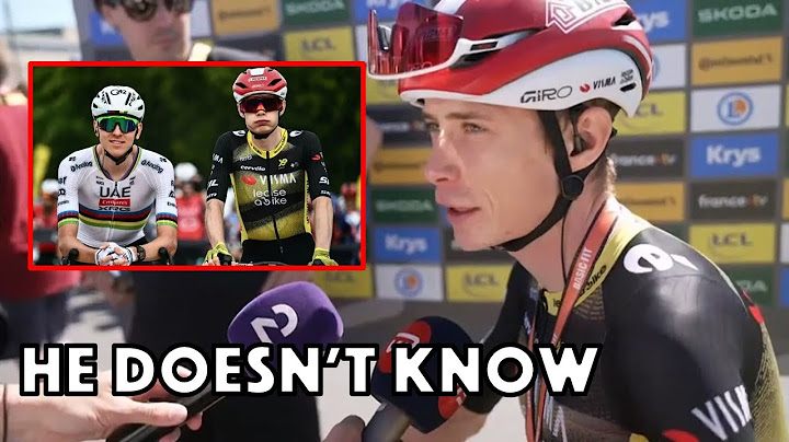 Jonas Vingegaard HITS BACK at Tadej Pogacar's Criticism of Tactics | Tour de France 2025
