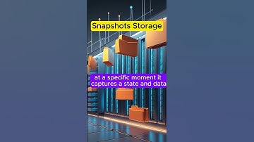 What is a Snapshots in Storage. #storage #techshorts #cloudstorage #trending #shorts