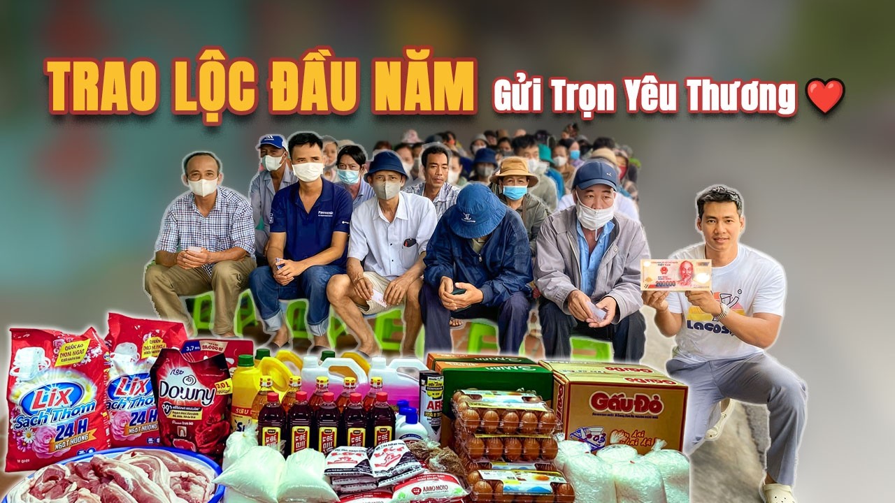 580. 43 Phần Quà Đầu Năm Trao Tận Tay Bệnh Nhân Ung Thư