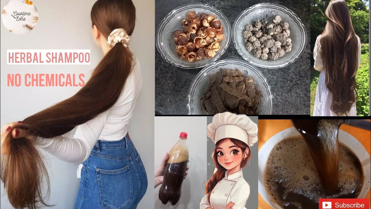 Amla Reetha Sikakai Herbal Shampoo🤎100% Natural Homemade Shampoo|| Shampoo Banane ka Asaan Tarika