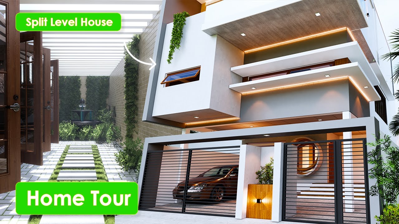 ❤️ அழகான Split House | 30x60 House plan I North Facing Plot | construction | housedesign | Architect