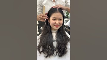 Sinh Anh Hairstylist - Duỗi Mịn Dành Cho Khuôn Mặt Tròn #shorts