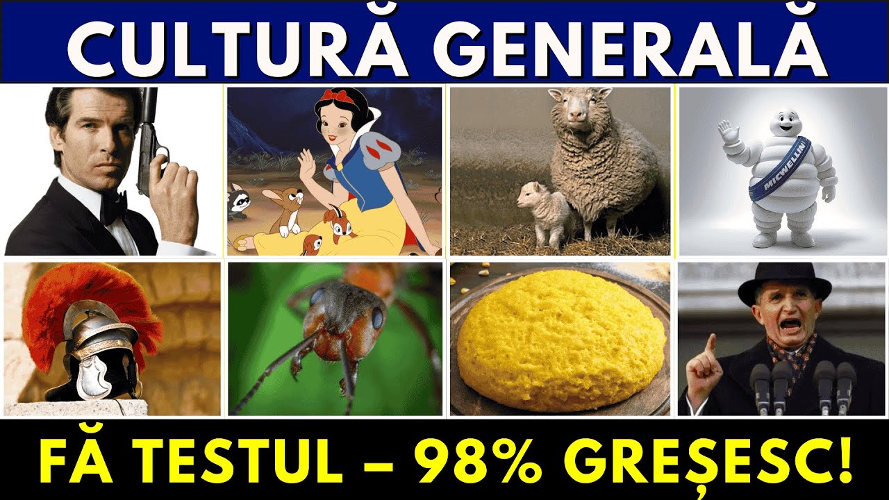 🎯 Doar 2% Răspund Corect! Testul Final de Cultură Generală #intrebari #cultura #quiz