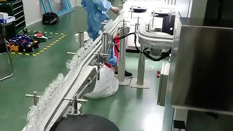 YC On line Leak tester leak detector with bagging machine for PET bottle