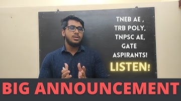 Big Announcement to all Technical Exam Aspirants | Daily Test Series | Crash Course | JSMS Abdul