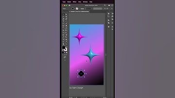 3d Stars ✨ in Adobe illustrator tutorial #tutorial #3d #design #shorts #viral #adobeillustrator #art