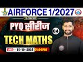 Airforce 01 2027 X Group Maths Classes | Airforce Maths PYQ's | Maths For Airforc By Vishal Sir