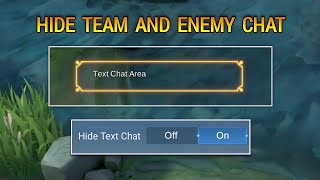 No More Toxic And Unnecessary Chats While Playing