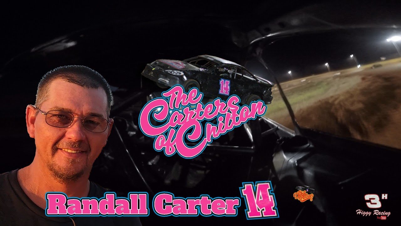 Buz Post Racing Dirt track racing Buzz4 BuckShot Speedway In Car Randall Carter 14 ...