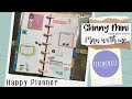 SKINNY MINI Happy Planner | Squad Goals with The Paper Studio Seasonal Stickers | Plan With Me