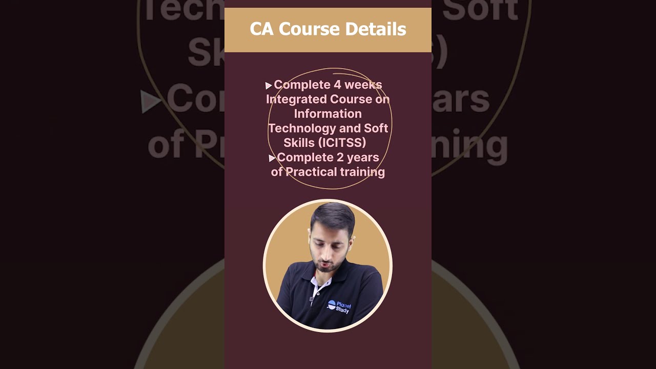 CA Course Details After Class 12th shorts YouTube CA Course Details After Class 12th shorts YouTube