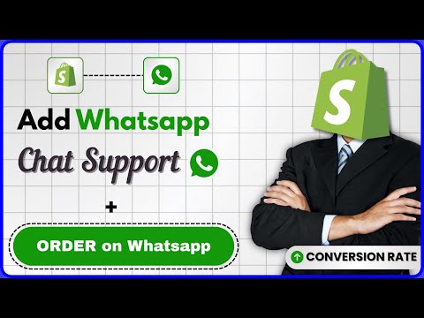 How to add Whatsapp Button on your Shopify Store | Order on Whatsapp & Chat Support | Without apps