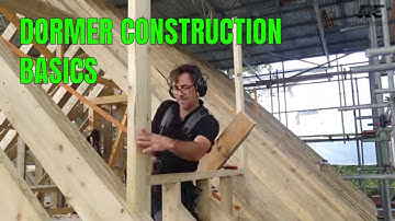Dormer Construction basics The wall Frames