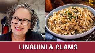 Clam Linguine in Cream and Wine Sauce (Canned Clams) | The Frugal Chef
