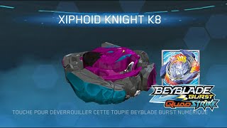 XIPHOID KNIGHT K8 QR CODE BEYBLADE BURST QUADSTRIKE APP screenshot 4