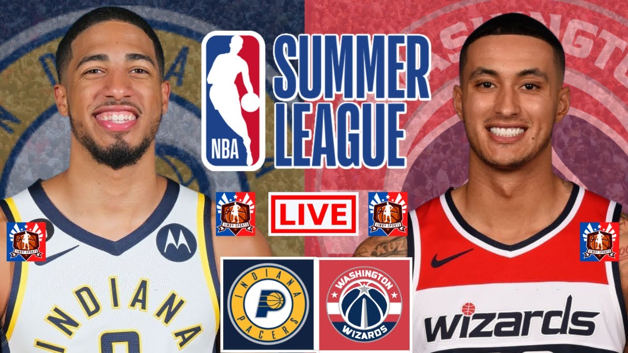 Indiana Pacers vs Washington Wizards NBA Summer League Live Scoreboard 2023 JimbySports