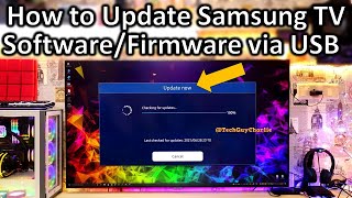 How to update Samsung TV Firmware/Software via USB screenshot 3