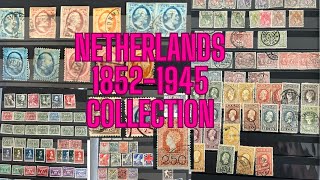 Netherlands 18521945 stamp collection