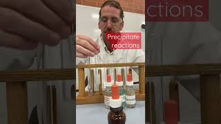 Explore a stunning precipitate reaction and witness #science in action! #chemistry #chemistry