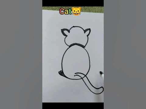 drawing karna hai Q se |How to draw a cat with Q #viral #youtubeshorts ...