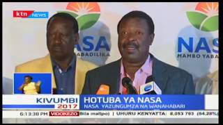 Mudavadi asema kuwa wana ushahidi mwingi kuwa Raila Odinga alimshinda Uhuru Kenyatta kwa kura nyingi