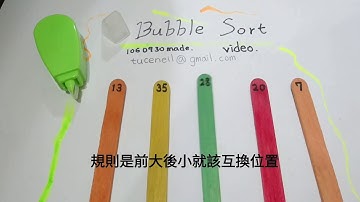 冒泡排序法-Bubble Sort. Lense 簡介版