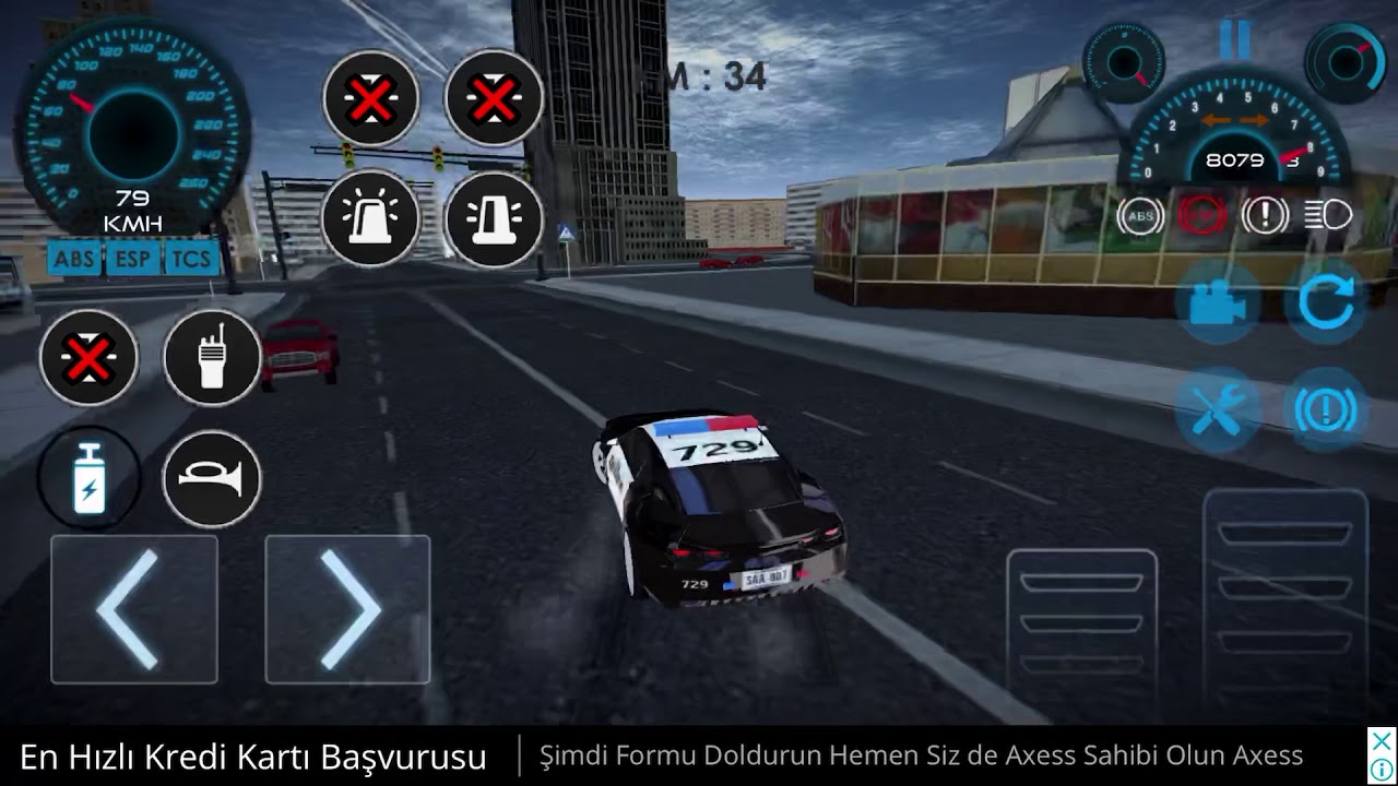 POLİS ARABASI OYUNU - YouTube