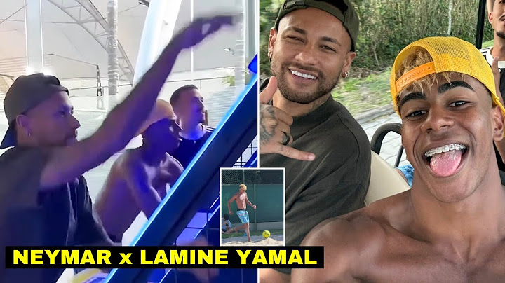 Neymar Hosts Lamine Yamal in Brazil