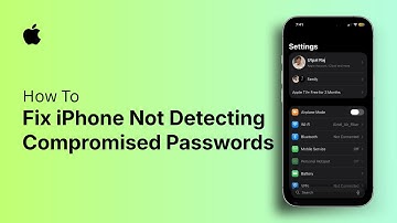 How to Fix iPhone Not Detecting Compromised Passwords