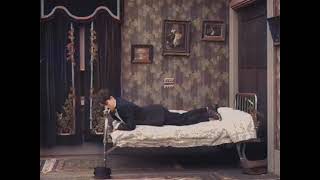 Charlie Chaplin In One A.m 1916 - Colorized