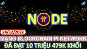 Mạng BlockChain Pi Network đã đạt được 10 triệu 479k khối #pi #picoin #pinetwork #pinode