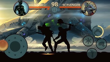 Shadow Fight 2:Act 7 Revelation |Chapter 3 |Spaceship Challenge Stage 21 |You Lose Ringout |Gameplay