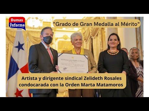 Condecoración Marta Matamoros un reconocimiento a las mujeres trabajadoras dice Zelideth Rosales