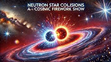 Neutron Star Collisions: A Cosmic Firework Show #collision #neutronstars #neutronstar #universe