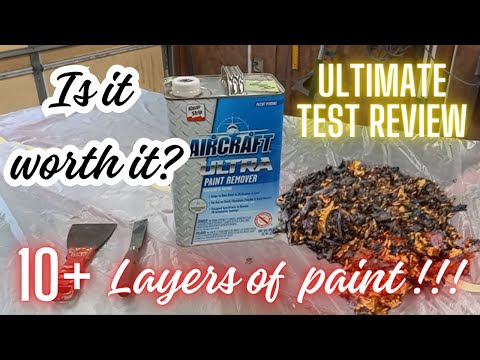 Aircraft Aluminum Paint Stripping Gel