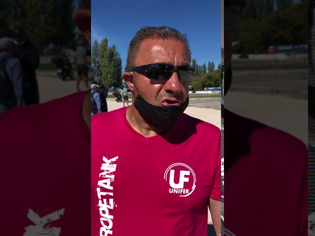 Miniature : Réaction de Patrick Messonnier après son élimination en 32e de finale de La Marseillaise à pétanque