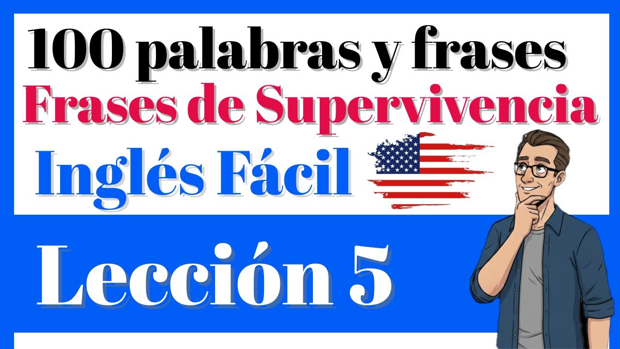 Cómo Tener tu Primera Conversación en Inglés - Frases de Supervivencia | Inglés Fácil