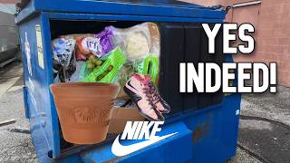 Dumpster Diving- Nike Shoes, Terracotta Pot, Flea Market + The Critter Cam