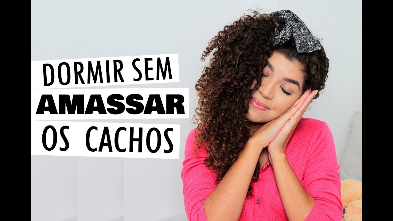 Cachos na hora de dormir (Como não amassar) | Por Jessica Melo